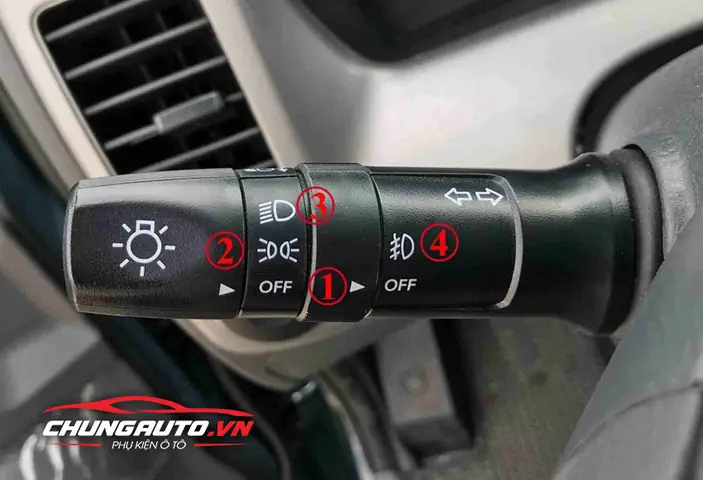 Cách Bật/ Tắt Đèn Pha Ô Tô