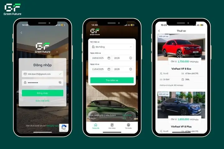 Đặt Thuê Xe Tự Lái