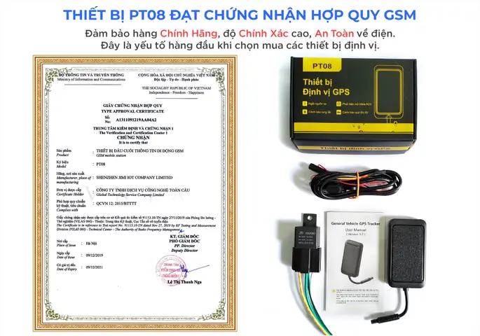 Ưu Điểm Của Thiết Bị Định Vị Ô Tô - Xe Máy Pt08 Giá Tốt Hợp Quy Gsm