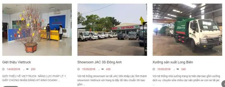 Các Sản Phẩm Xe Cứu Hộ Thaco Trường Hải