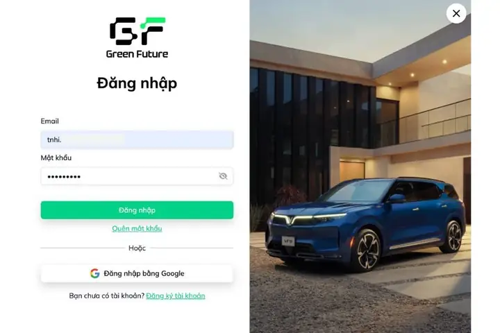 Bước 2: Đặt Xe