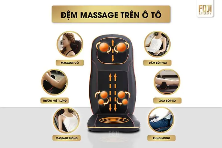 Ghế Massage Cho Ô Tô Là Sản Phẩm Gì