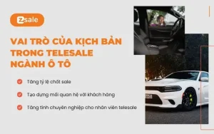 Vai Trò Của Kịch Bản Trong Telesale Ngành Ô Tô