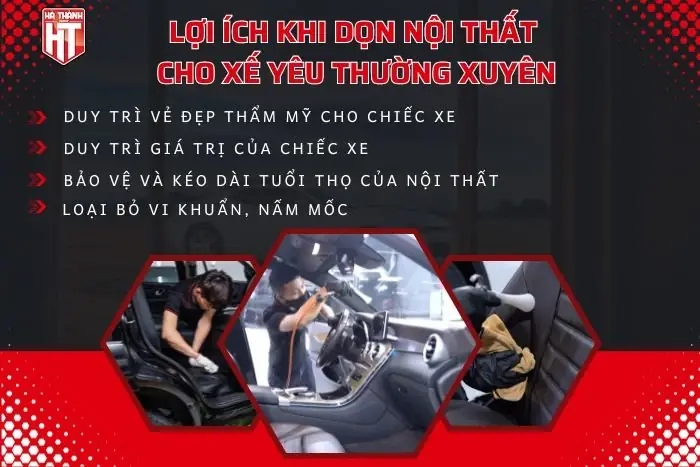 Lợi Ích Khi Dọn Nội Thất Xế Yêu Thường Xuyên