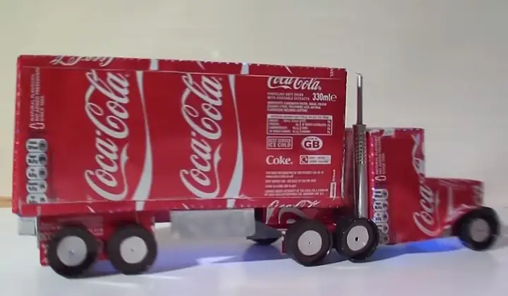 Cách Làm Xe Ô Tô Đồ Chơi Bằng Vỏ Lon Co-ca-co-la
