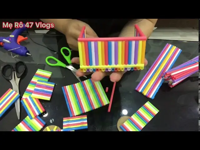 Cách Làm Xe Ô Tô Bằng Ống Hút Tại Nhà Đơn Giản