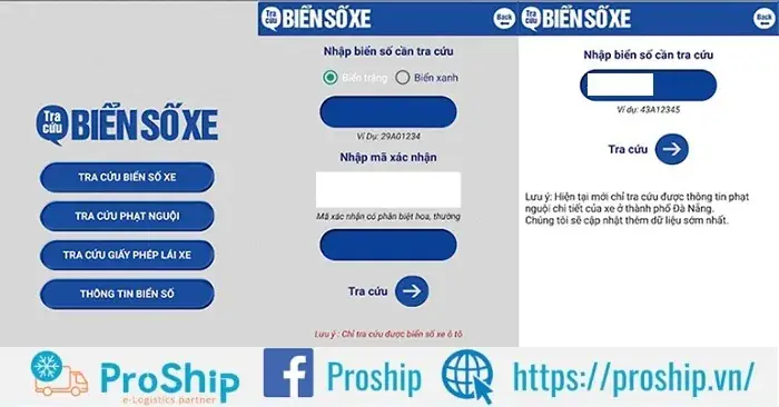 Tra Cứu, Tra Cứu Chủ Phương Tiện Qua Biển Số Xe Ô Tô Thông Qua App Nhanh Chóng