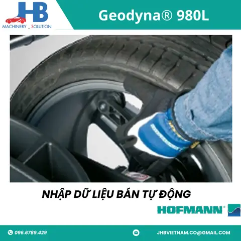 Máy Cân Bằng Bánh Xe Hofmann Geodyna® 980l - Giải Pháp Hoàn Hảo Cho Xe Tải, Xe Bus