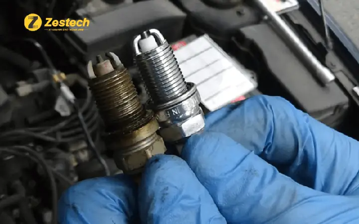 Xe Nổ Máy Nhưng Không Lên Ga Được – Vấn Đề Do Bugi