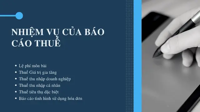 F. Báo Cáo Tình Hình Sử Dụng Hóa Đơn