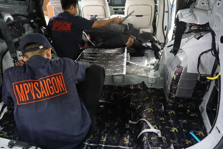 Các Vị Trí Cách Âm Ô Tô Xe Hơi