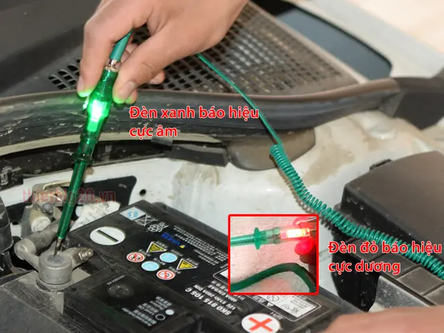 Bút Thử Điện Ô Tô Gdc16 - Bút Kiểm Tra Mạch Điện Xe 6v-12v-24v