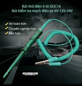 Bút Thử Điện Ô Tô Gdc16 - Bút Kiểm Tra Mạch Điện Xe 6v-12v-24v