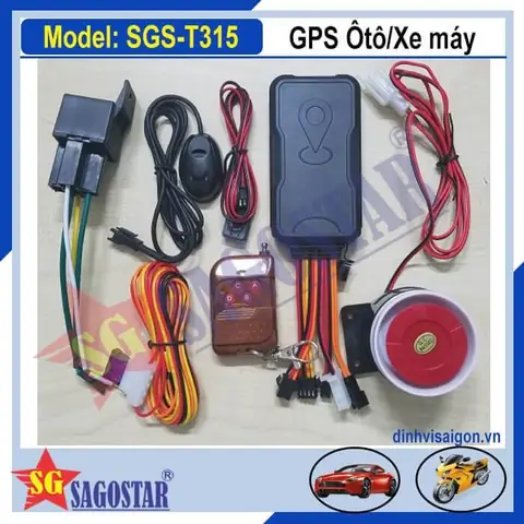 Thiết Bị Định Vị Gps Ô Tô/ Xe Máy Sgs-t315