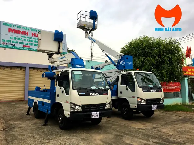 Xe Thang Sửa Chữa Điện 14m