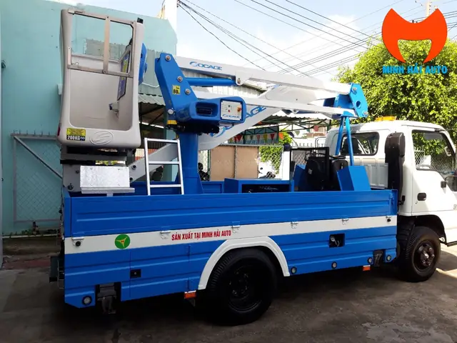 Xe Thang Sửa Chữa Điện 14m