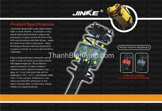 Cao Su Giảm Chấn Giảm Sóc Xe Ô Tô Jinke