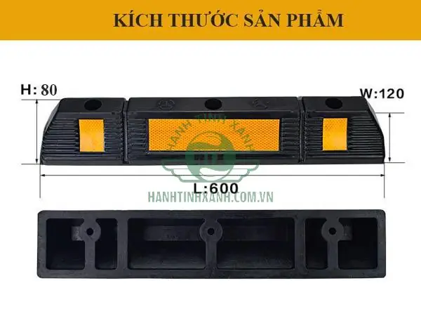 Thông Số Kỹ Thuật Gờ Chặn Bánh Xe Ô Tô Phản Quang