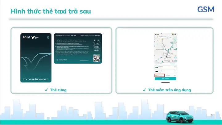 Hình Thức Thẻ Taxi Trả Sau Của Taxi Xanh Sm