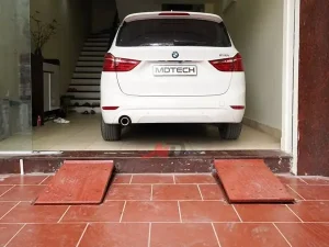Làm Cầu Thang Sắt Cho Xe Oto Vào Nhà