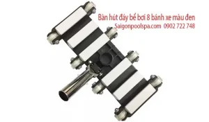 Bàn Hút Đáy Hồ Bơi 8 Bánh Xe Là Gì?