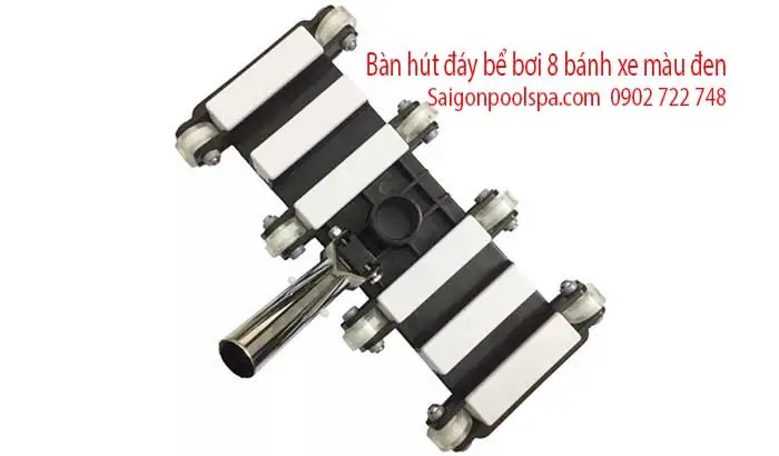 Bàn Hút Đáy Hồ Bơi 8 Bánh Xe Là Gì?