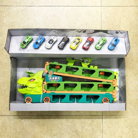 Hộp Xe Cần Cẩu Đồ Chơi Khủng Long3