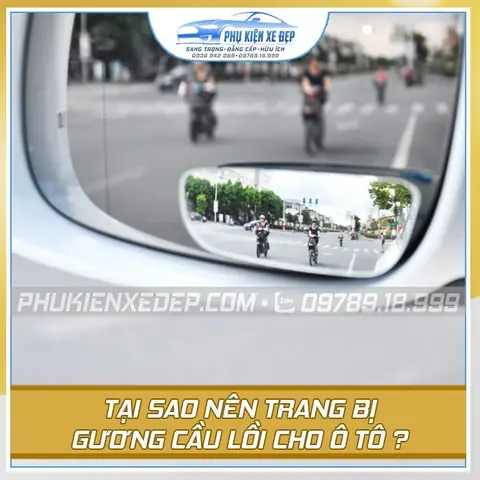 So Sánhgương Cầu Lồi 360 Độ Cho Ô Tôvớigương Cầu Xe Ô Tô Thông Thường