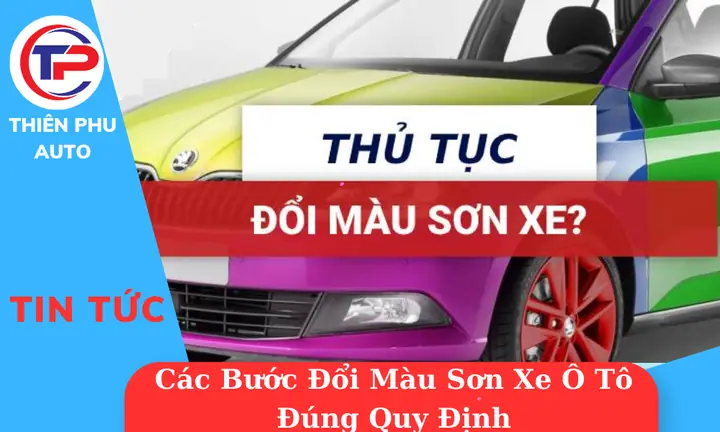 2. Xe Thay Đổi Màu Sơn