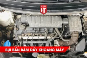 1.1. Bụi Bẩn Bám Đầy Khoang Máy