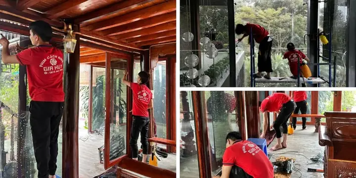 Hình Ảnh Dán Phim Cách Nhiệt Tại Nội Thất Gia Huy