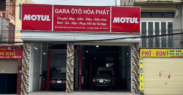 Gara Ô Tô Hoà Phát