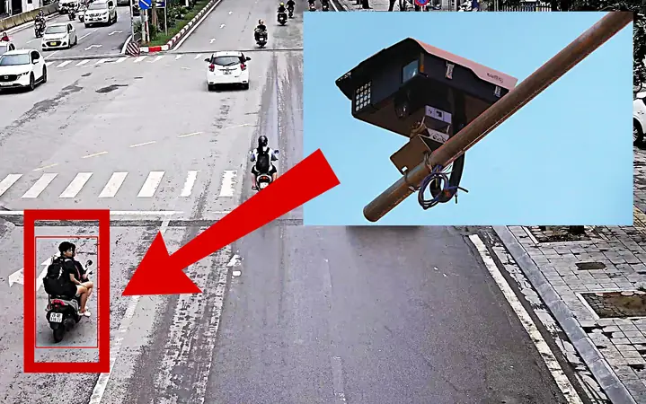 Hôm Nay Lắp Camera Phạt Nguội Tuyến Đường 'chuyên' Đỗ Xe Trái Phép- Ảnh 1.