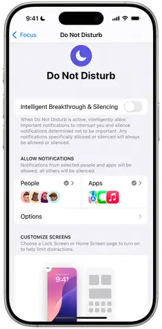 Chuyển Sang Màn Hình Khóa Mà Bạn Chưa Kết Nối Với Tính Năng Không Làm Phiền