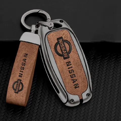 Ốp Chìa Khóa Ô Tô Nissan Chất Liệu Kim Loại