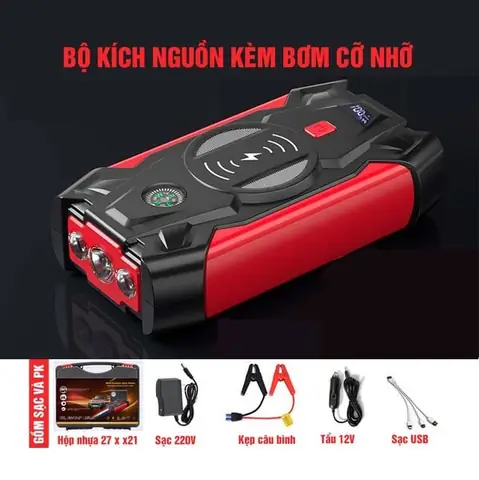 👉ưu Điểmbộ Kích Điện Cứu Hộ Bình Ắc Quy Ô Tô