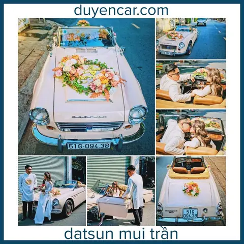 3. Xe Cổ Datsun Mui Trần