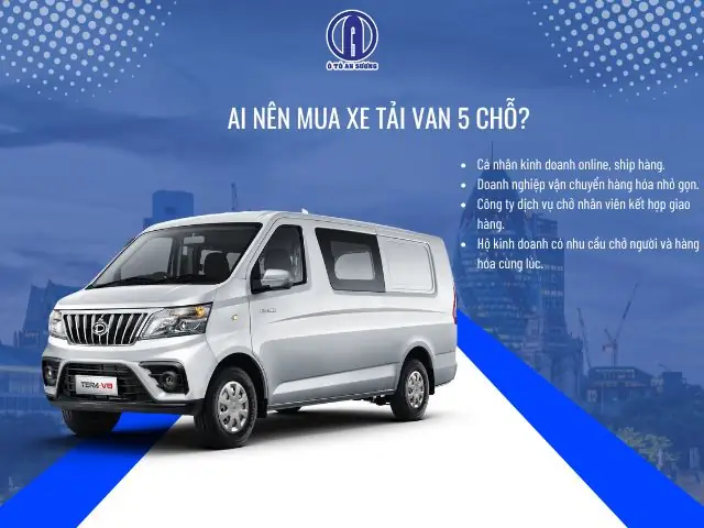 Ai Nên Mua Xe Tải Van 5 Chỗ?