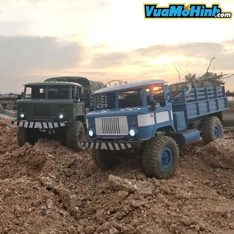 Mô Hình Xe Ô Tô Tải Quân Sự Quân Đội Mỹ Điều Khiển Từ Xa Us Military Truck Chính Hãng Giá Rẻ Chạy Pin Sạc