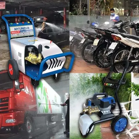 - Lựa Chọn Kiểu Máy Rửa Xe Ô Tô Công Nghiệp Phù Hợp