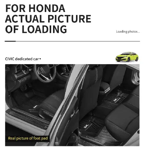 Mô Tả Thông Tin Thảm Lót Sàn Honda Crv 2018+ Chính Hãng 3w