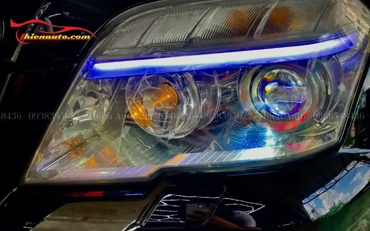 Hình Ảnh Thực Tế Độ Đèn Ô Tô Tphcm Tại Thiện Auto