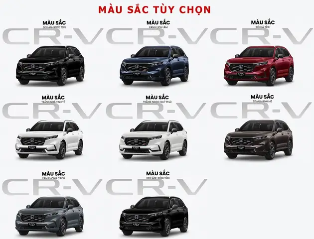 3. Màu Xe Honda Cr-v 2025