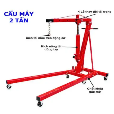 Cẩu Móc Động Cơ Là Gì?