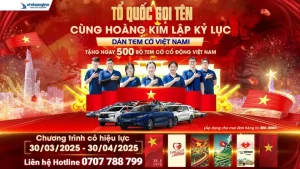 Tổ Quốc Gọi Tên - Cùng Hoàng Kim Lập Kỷ Lục Dán Tem Cờ Việt Nam!