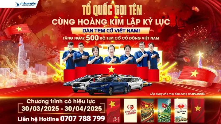 Tổ Quốc Gọi Tên - Cùng Hoàng Kim Lập Kỷ Lục Dán Tem Cờ Việt Nam!