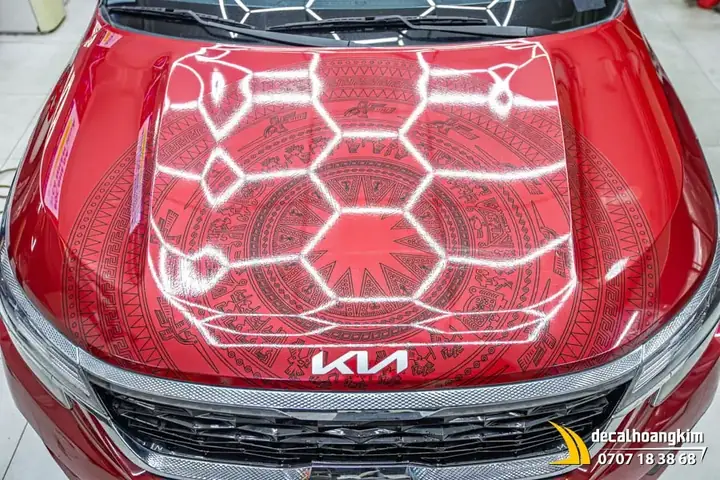 3. Mẫu Tem Xe 30/04 Được Thiết Kế Cá Nhân Hoá