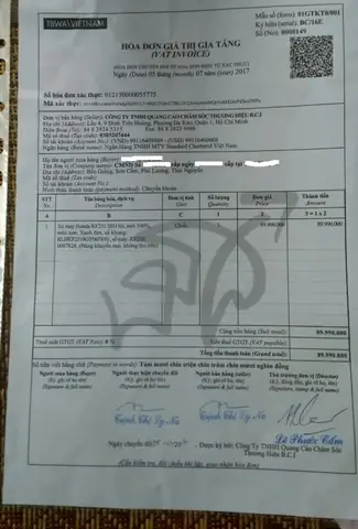 Giải Đáp Chi Tiết Về Hóa Đơn Phí Đăng Ký Mới Xe Ô Tô