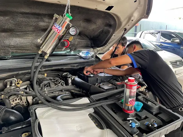 Cách Vệ Sinh Với Kim Phun Buồng Đốt Ô Tô Động Cơ Dầu