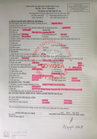 Quy Trình Để Đăng Ký Được 1 Chiếc Xe Ô Tô Mới